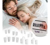 Pince À Nez Anti-Ronflement, Dispositifs Anti Ronflement, Arrêter Les Ronflements Du Nez, Solution Snore Stopper Dilatateurs Nasaux, Améliore La Respiration Pour Un Sommeil Plus Confortable,[Z563]