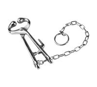 Pince à nez de vache - Fournitures de jardinage | Pince à nez de vache en acier inoxydable | Pince à nez de vache en acier inoxydable pour fermes, ranchs, vétérinaires, débutants, utilisateurs