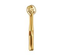 Pince à nourriture créative en acier inoxydable 2PC-304 pour la maison fraîche et exquise - Clip boule dorée