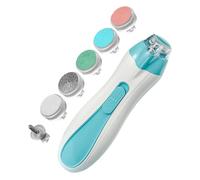 Pince à ongles automatique, fichier d'ongles électrique pour bébé - Coupe-ongles électrique | Établissement de soins de manucure pour avec batterie avec un kit d'amortissement de réglage anti-