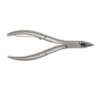 Pince à ongles pédicure bec pointus, ressort tournant