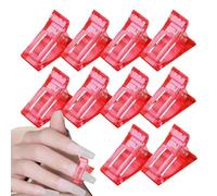 Pince à ongles, pinces à ongles pour ongles en gel,Moule à ongles d'extension réutilisable en | Outil de manucure d'abs de pince à ongles de Gel d'ongle de Poly pour l'extension d'ongle de mise en for