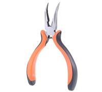 Pince à os de poulet à main avec bec incurvé et mécanisme à ressort adaptée aux pattes de canards rapides Pince en acier pour désosser la volaille