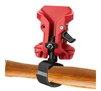 Pince à outils de taille - 7 x 6 cm - Clip ceinture robuste - Matériau ABS - Libération rapide - Porte-outils avec double sangles élastiques - Clip de perceuse électrique durable pour charpentiers