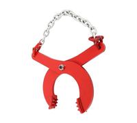 Pince à palettes 2000 kg, ouverture de 17 cm, alliage d'acier robuste, accessoires de chaîne, roulement et production, facile à utiliser, inoxydable, longueur 55 cm