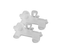 Pince à papier en forme d'animal - Marque-pages en plastique - Multifonction - Pour scrapbooking, reçus, factures, documents, chiens, chatons