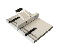 Pince à papier manuelle pour marquer des feuilles - Blocs réglables pour couvertures de livres et pliage de cartes - Idéal pour le bureau