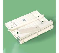 Pince à papier manuelle pour papier A4/A3 pliable avec guide précis pour presse à livres et traitement de cartes