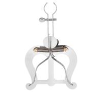 Pince à Partition Musicale Métal pour Cor Français, Portable Argenté | Lecture sans Mains, Usage en Répétition et Défilé, Format Léger, pour Enseignants et Élèves de Fanfare
