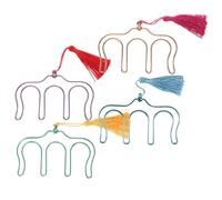 Pince à Partitions Musicales avec Pampilles 4 Pièces en Acier | Maintien Rapide des Pages Ouvertes, Usage les Mains, pour Partitions et Notes de Sermon, Bords Lisses