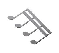 Pince à partitions pour livre et support latéral - Impression piano - Marquage de lecture pour clavier - Pinces de support pour maintenir ouverts