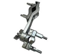 Pince à percussion - Support en métal de 17 x 11 cm, support flexible, pinces avec poignée réglable | Outil de support pour musiciens, éducateurs, orchestre, scène, entraînement, enregistrement