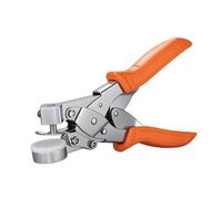 Pince à Perforer Confortable, Perforation 4MM | Éjection Automatique des Déchets, Perforateur Manuel, Outil Perforation, pour Emballage, Atelier, bricoleurs, Bricoleurs
