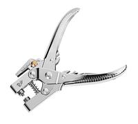 Pince à perforer les œillets, épaisseur de perforation 3 mm, 30 pièces de papier, avec 100 œillets métalliques, outil de presse manuel pour œillets, machine à œillets, kit de