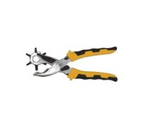 Pince à perforer - Toolland HP18 - Acier - 4,5 mm - Noir-Jaune - 21 cm