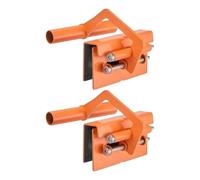 Pince à Pierre Vertical Panel Lifting Clamp Metal Gripper Nonslip Carriers 11-21mm Ranges Plate for Tile Board(2pcs)