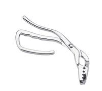 Pince à pince pour four - Anti-brûlure - En alliage de zinc robuste de qualité alimentaire - Poignée ergonomique - Design antidérapant pour casseroles chaudes, assiettes,