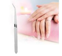 Pince à pincher classique, Pince à Ongles en Acier Inox pour Recourber la Forme des Ongles Pick-up les Clous Bijoux Outil Nail Art Manucure et Pédicure, Nail Pinching Clips