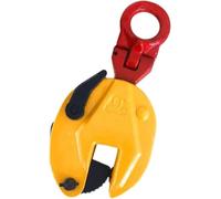 Pince à plaque verticale robuste en acier, adaptée au transport et au levage(1T)