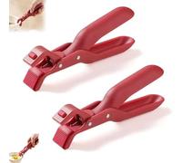 Pince À Plat À Chaud De Type Pince, Pince À Plat À Chaud Polyvalente, Pince Multifonction Anti-brûlure Pour La Cuisine, Conception Antidérapante, Pince Antidérapante En Silicone (2 Stück-#b)