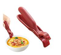 Pince à plat en nylon, silicone - Pince de cuisson antidérapante pour four à micro-ondes, friteuse à air, poêle à pizza, four grille-