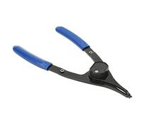 Pince à pliage Clip à pliage de verrouillage de verrouillage de serrure, pince à anneau à capuche, charme de circlip externe interne de 9 pouces, réglable et haute efficacité, (Tête droite)