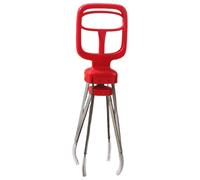Pince à poêle chaude - 4 griffes antidérapantes en acier | Attrape plaques chaudes de cuisine | pour déplacer des casseroles, des bols, des Air Fryer, four à micro-ondes,