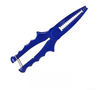 Pince à poisson en plastique ABS 20,5 cm légère et antidérapante (bleu)