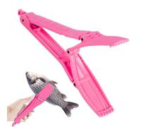 Pince à poisson pliable à dents dentelées | Pince de contrôle du poisson | Clip de pêche pour eau douce et salée en eau douce en plein air, lac, kayak, bateau, bord de mer, roche, glace, pêcheur