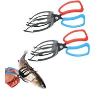 Pince à poisson polyvalente à 23 griffes - Portable - En plastique et métal - Polyvalente - 23 griffes - Que vous pêchiez en eau douce ou même que vous gériez des poissons dans les aquariums (grande