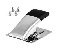 Pince à poisson portable en acier inoxydable antidérapant | Outil de pêche pour pêche en plein air, mer, rivage, kayak, lac, rivière, roche, glace, eau salée, pêcheurs hommes