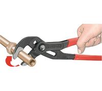 Pince à pompe à eau Cobra® L.125mm Ø de serrage 27mm revêtement cuivre chromé KNIPEX