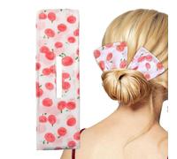 Pince à pour cheveux - Pince à torsadée française - Pince mignonne souple et flexible pour école, softball, fête, concert, ballet, événement, récital, festival, gymnastique, bal de fin