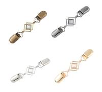 Pince à pull tendance en cristal œil de chat pour femme - Broche de fixation élégante pour robe et chemisier, One Size, Comme décrit