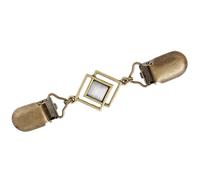 Pince à pull tendance en cristal œil de chat pour femme - Broche de fixation élégante pour robe et chemisier, One Size, Comme décrit