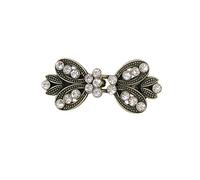 Pince à pull vintage 1 paire Vintage pull tourbillon pince Cape Clips for robe rétro Cardigan châle fermoir chemise bouton(Type 12)