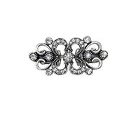Pince à pull vintage 1 paire Vintage pull tourbillon pince Cape Clips for robe rétro Cardigan châle fermoir chemise bouton(Type 11)