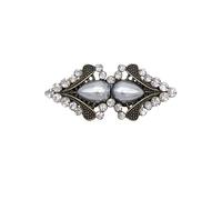 Pince à pull vintage 1 pièce Clips de pull Vintage Cape attache for robe chemise Cardigan col châle fermoir pince serrage arrière for vêtements for femmes(S4-C)