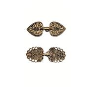 Pince à pull vintage 2 ensembles de clips pull vintage, châle, boucles col cardigan, chemise for un usage quotidien(Brass)
