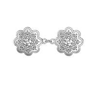 Pince à pull vintage avec chaîne élastique - Bijoux pour réunions d'affaires - Texture en alliage - Bijoux pour femmes à la mode - Accessoires de mode, taille unique, Comme décrit
