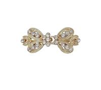 Pince à pull vintage Broche à Clip for Cardigan, 1 pièce, fleur, attache for vêtements, boucle, col châle, épingle, pull, écharpe, fermoir, accessoires for(Color 2)