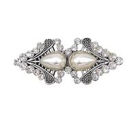 Pince à pull vintage Vintage Pull Tourbillon Clip Cape Clips Rétro Cardigan Col Châle Fermoir Robe Chemise Broche(Color 10)