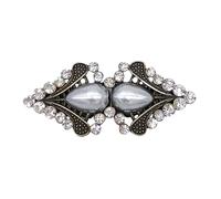 Pince à pull vintage Vintage Pull Tourbillon Clip Cape Clips Rétro Cardigan Col Châle Fermoir Robe Chemise Broche(Color 12)