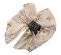 Pince à Queue de Cheval à Perles Vert, Style Chinois Moderne | Tenue Sûre sans Glisser, Rapide D’une Main, pour Cheveux Fins au Travail et Dehors