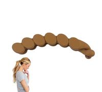 Pince à queue de cheval verticale - Queue de cheval à tenue solide, pince à cheveuxmate, prise confortable, design léger, outil de coiffage facile, finition de qualité professionnelle | Idéal