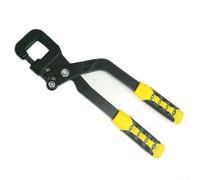 Pince à quille en alliage d'acier pour encadrement de goujons métalliques, 37 cm de long, pince à sertir avec poignée souple et levier étendu, outil de poinçonnage pour cloison sèche