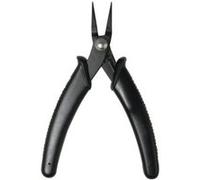 Rayher Pince à becs effilés plats pour bijoux, 1 pce., 14cm, acier trempé, mâchoire lisse, arts créatifs, bijoux, réparation-8954200