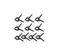 Pince à ressort de 4 pouces, 10 pièces, tissu fond photographie, outils menuiserie fixes