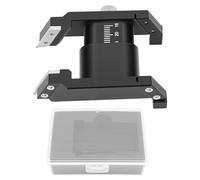 Pince à ressort de montre en forme de U, outil de retrait de bracelet pour le réglage du bracelet de montre, alliage d'aluminium compact avec boîte de rangement noir Pince