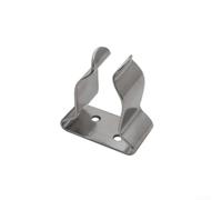 Pince à ressort en acier inoxydable 304 pour pagaie de bateau pour kayak ou camping-car, convient aux poteaux de 1,9 cm et 2,5 cm de diamètre, support léger antirouille pour sécuriser les rames ou les